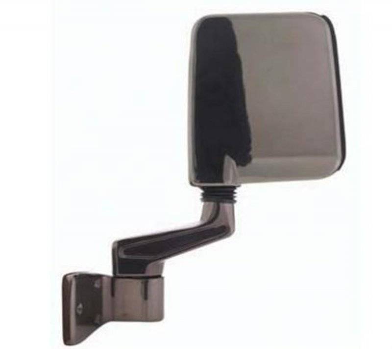 Smittybilt 1987-2006 Jeep Wrangler YJ TJ LJ Half Door Side Mirrors Black 7694