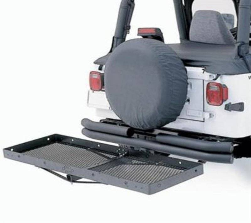 Smittybilt Universal Receiver Hitch Rack 20" X 60" 500 Lb Rating Fits 2" Receivers 7700