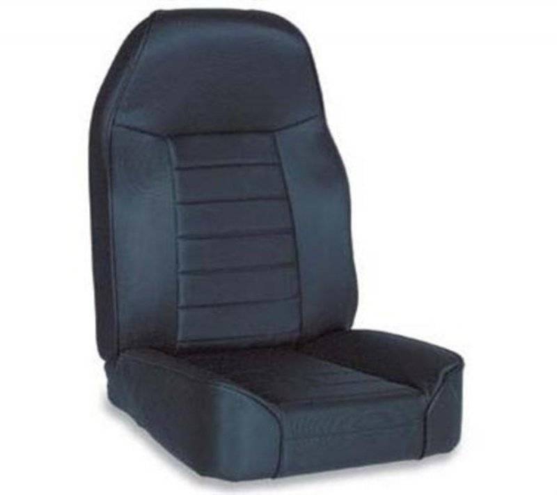 Smittybilt 1976-2018 Jeep CJ Wrangler YJ TJ LJ Seat Front Standard Bucket Denim Gray 44911