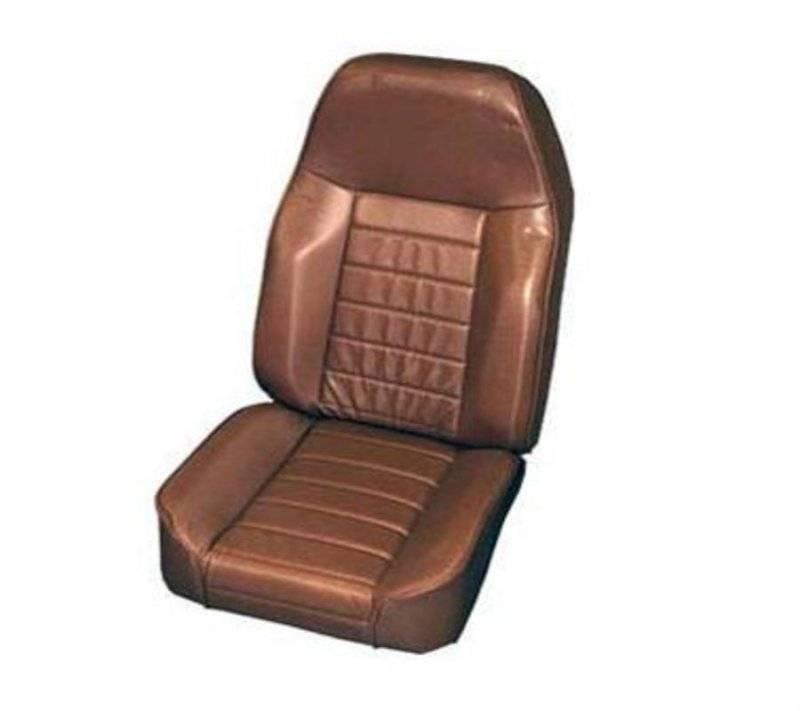 Smittybilt 1976-2018 Jeep CJ Wrangler YJ TJ LJ Seat Front Standard Bucket Denim Spice 44917