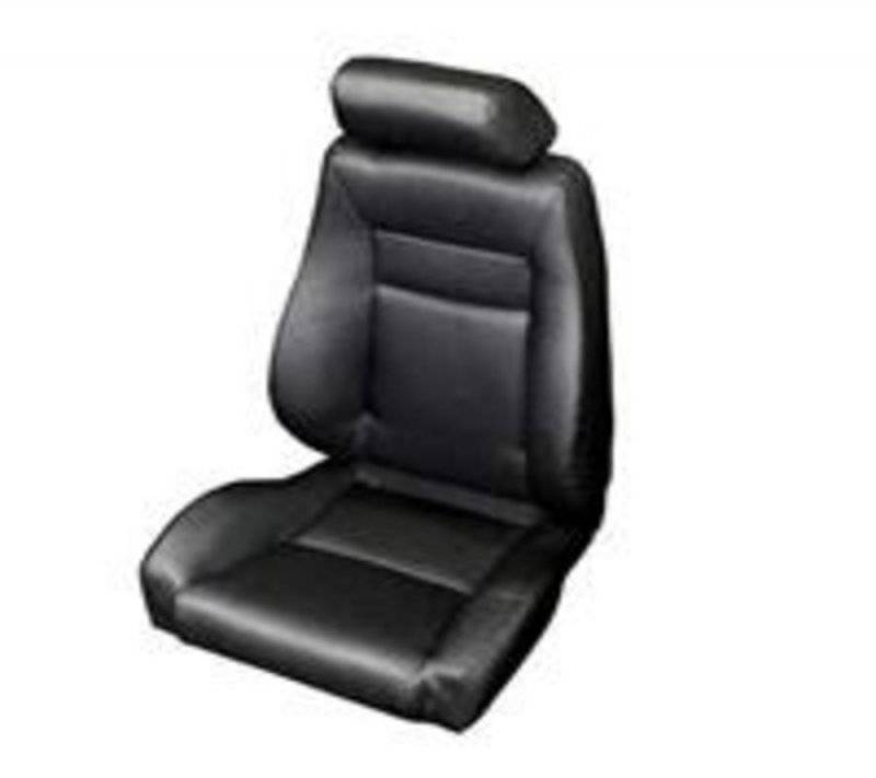 Smittybilt 1976-2018 Jeep CJ Wrangler YJ TJ LJ Seat Front Contour Sport Bucket With Recliner Black Denim 49515