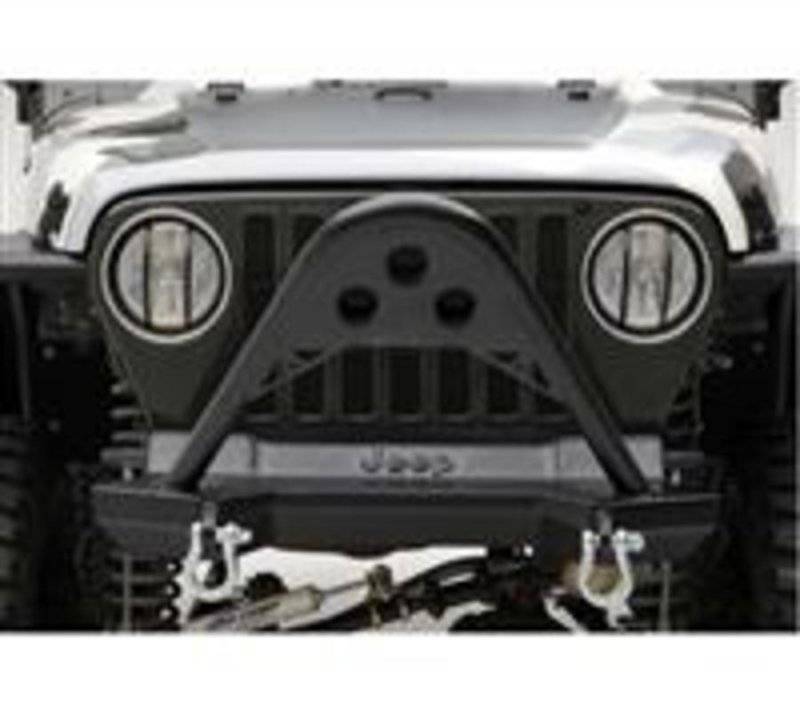 Smittybilt 1987-2006 Jeep Wrangler YJ TJ LJ SRC Front Stinger Bumper Black Textured 76521