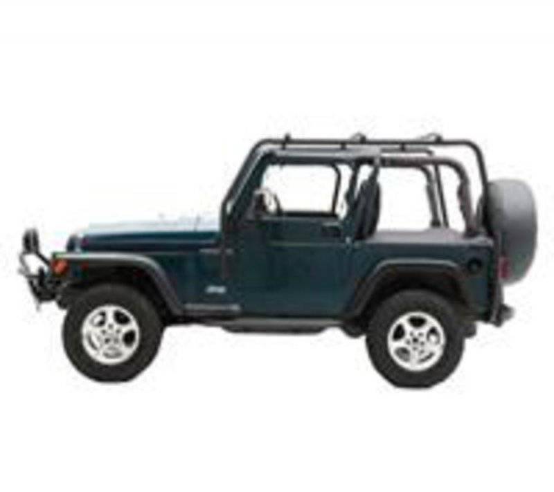 Smittybilt 1987-2006 Jeep Wrangler YJ TJ LJ SRC Side Armor 76631