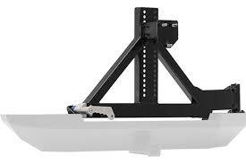 Smittybilt 1987-2006 Jeep Wrangler YJ TJ LJ XRC Swing Away Tire Carrier Black 76654