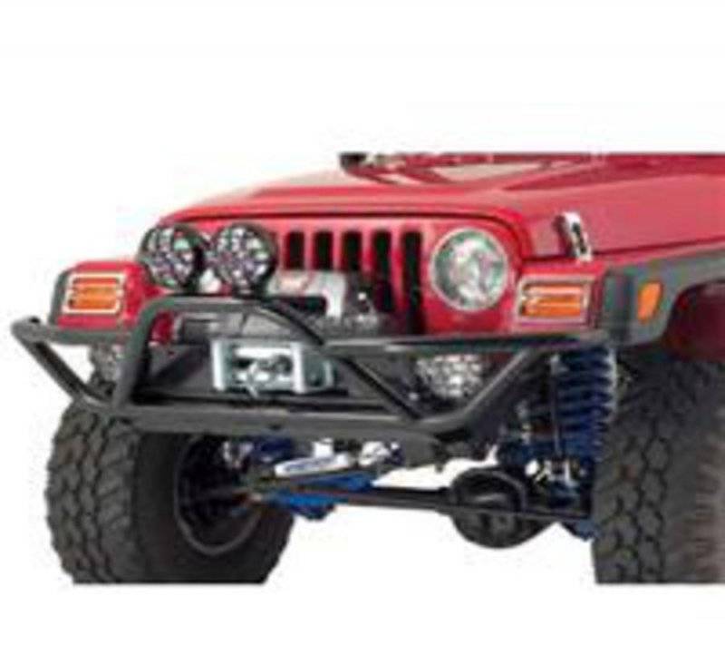 Smittybilt 1987-2006 Jeep Wrangler YJ TJ LJ SRC Front Bumper Black Textured 76721