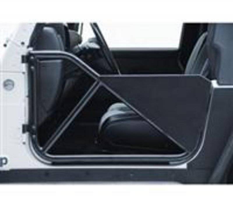 Smittybilt 1997-2006 Jeep Wrangler TJ LJ SRC Tubular Doors Front Black Textured 76793