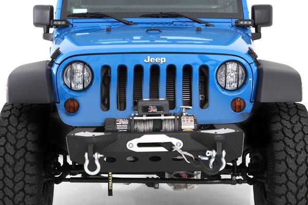Smittybilt 2007-2018 Jeep Wrangler JK XRC M.O.D. Grille Guards Black Textured 76825