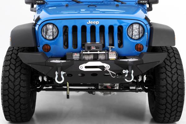 Smittybilt 2007-2018 Jeep Wrangler JK XRC M.O.D. Option Mid Width End Plates Black Textured 76826