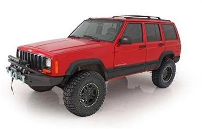 Smittybilt 1984-2001 Jeep Cherokee XJ 2 Door XRC Body Cladding Black Textured 76852