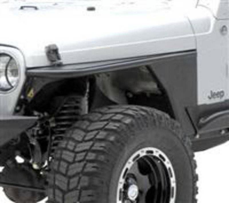 Smittybilt 1976-1986 Jeep CJ7 XRC Front Tube Fenders Black Textured 76866