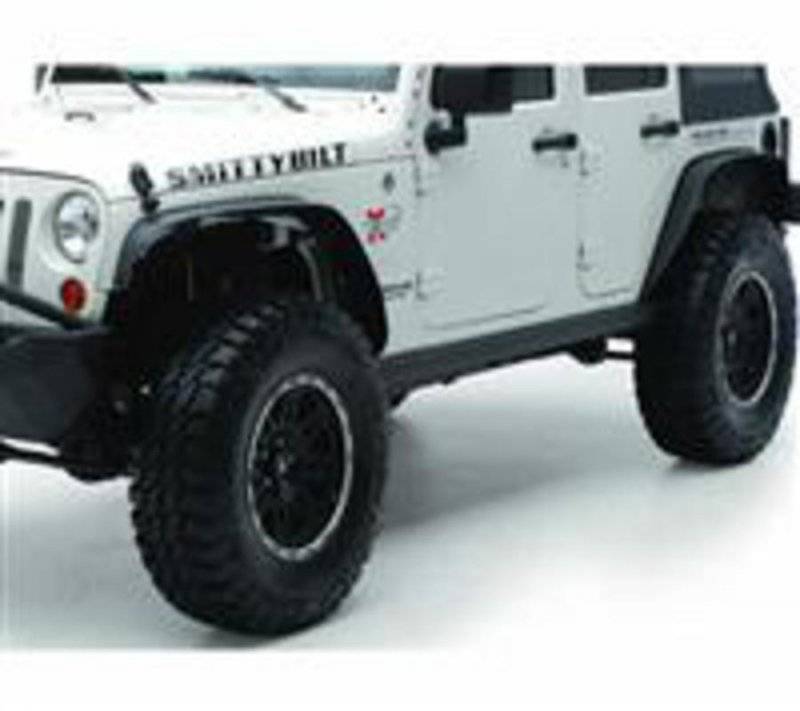 Smittybilt 2007-2018 Jeep Wrangler JK 2 Door XRC Body Cladding Black Textured 76886