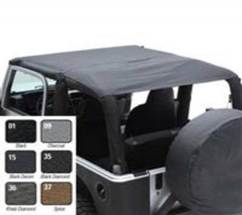 Smittybilt 1997-2006 Jeep Wrangler TJ Extended Top Denim Black 93615