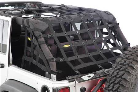 Smittybilt 1997-2006 Jeep Wrangler TJ C-RES.2 Cargo Restraint System Black 2" Webbing 561135