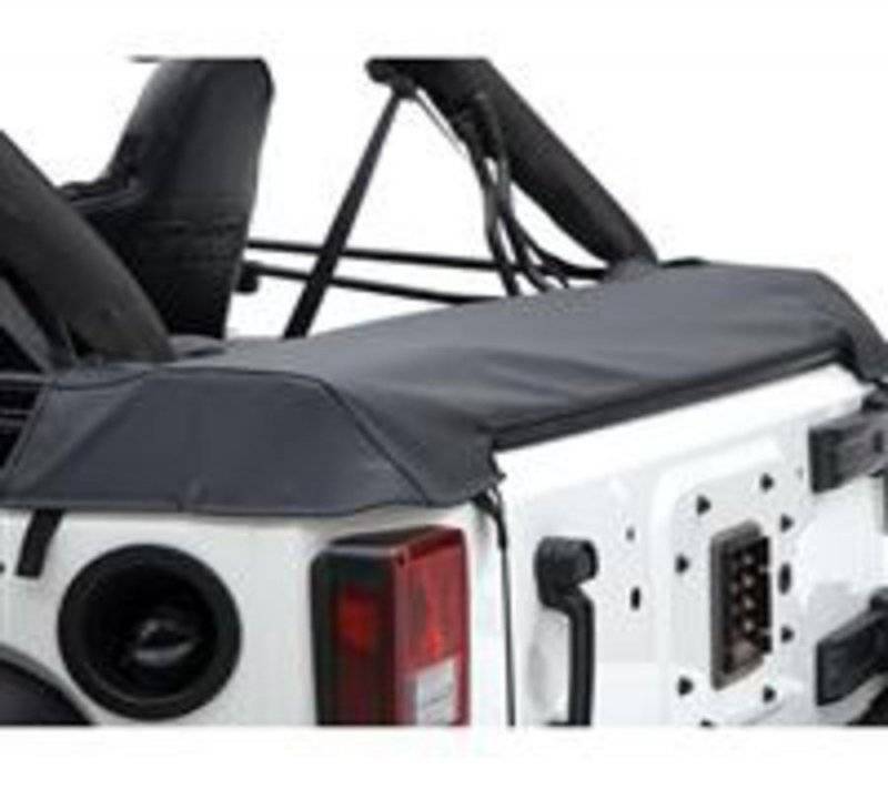 Smittybilt 2007-2018 Jeep Wrangler JK 2 Door Soft Top Storage Boot Black Diamond 600135