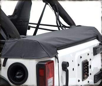 Smittybilt 2007-2018 Jeep Wrangler JK 4 Door Soft Top Storage Boot Black Diamond 600235
