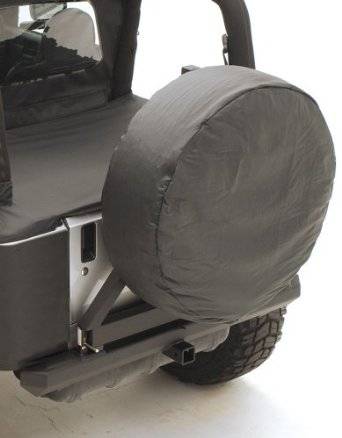 Smittybilt Universal Spare Tire Cover Small Tire 27"-29" Denim Black 772915