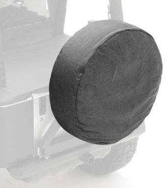 Smittybilt Universal Spare Tire Cover X Large Tire 36"-37"X12.50 Denim Black 773615