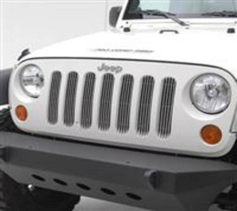 Smittybilt 2007-2018 Jeep Wrangler JK Billet Grille Overlay 878132