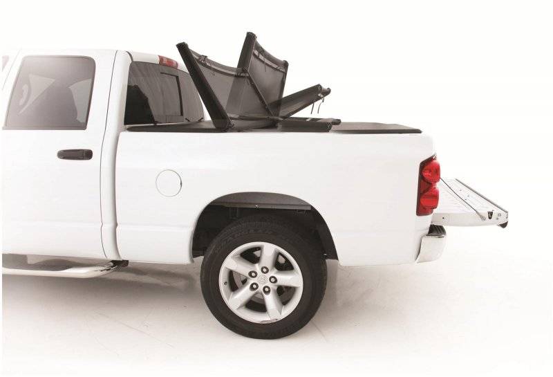 Smittybilt 2007-2013 Chevrolet GMC Siliverado Sierra 6.5' Bed Smart Cover Truck Bed Cover Vinyl Black 2610031