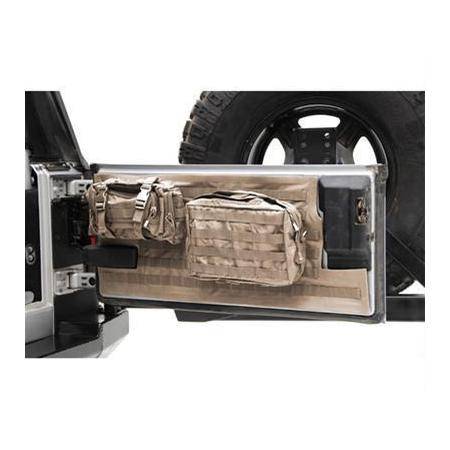 Smittybilt 2007-2018 Jeep Wrangler JK Gear Tailgate Cover Coyote Tan 5662324