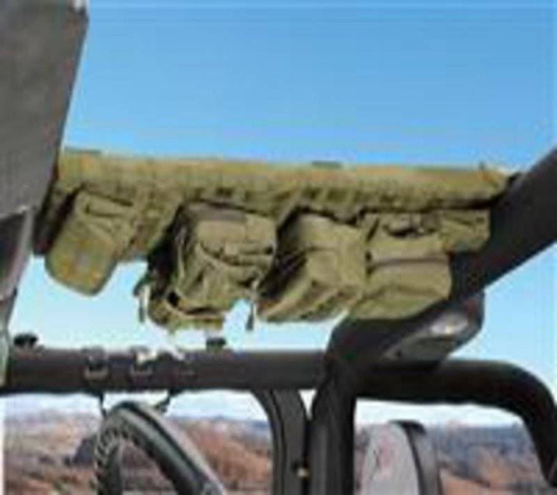 Smittybilt 1997-2006 Jeep Wrangler TJ LJ Gear Overhead Console Coyote Tan 5665024