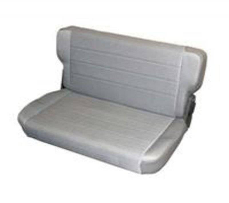 Smittybilt 1955-1995 Jeep CJ Wrangler YJ Seat Rear Standard Denim Gray 8011N