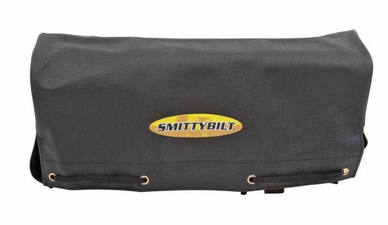 Smittybilt Universal Winch Cover Smittybilt Logo Black 97281-98