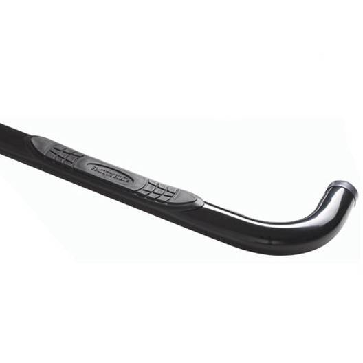 Smittybilt 2014-2015 Chevrolet GMC Silverado Sierra 1500 2500 3500 Crew Cab Sure Steps 3" Side Bar Gloss Black CN1930-S4B
