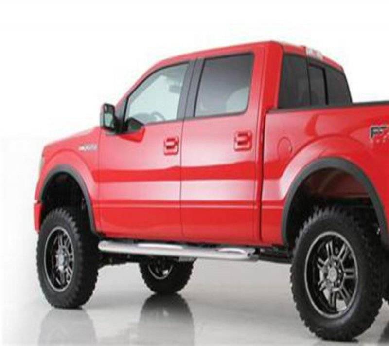 Smittybilt 2009-2014 Ford F150 Super Crew Sure Steps 3" Side Bar Stainless Steel FN1990-S4S
