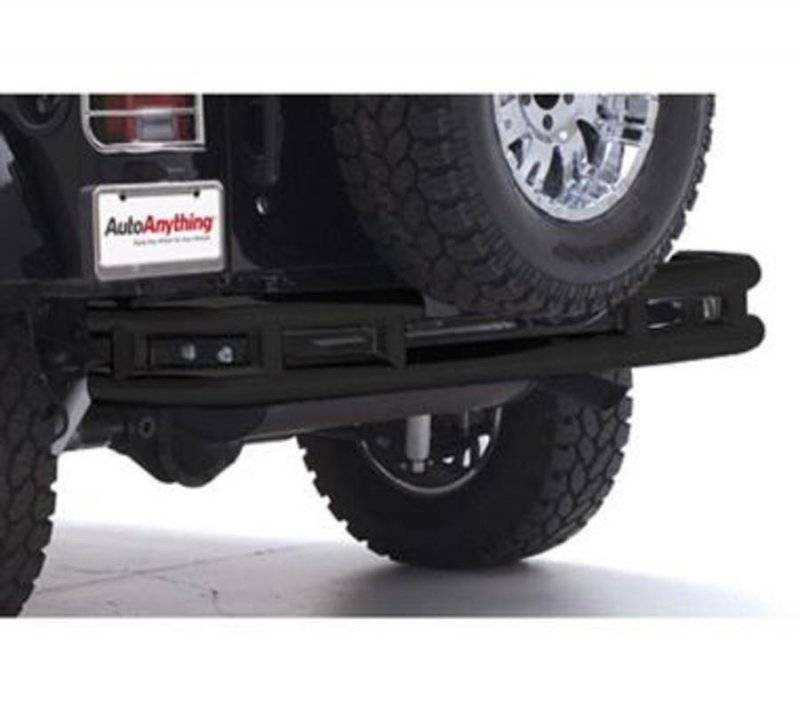 Smittybilt 2007-2018 Jeep Wrangler JK Tubular Bumper Rear WithOut Hitch Black Textured JB48-RT