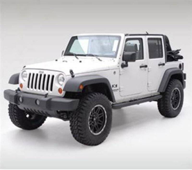 Smittybilt 2007-2018 Jeep Wrangler JK 2 Door Sure Steps 3" Side Bar Textured Black JN48-S2T