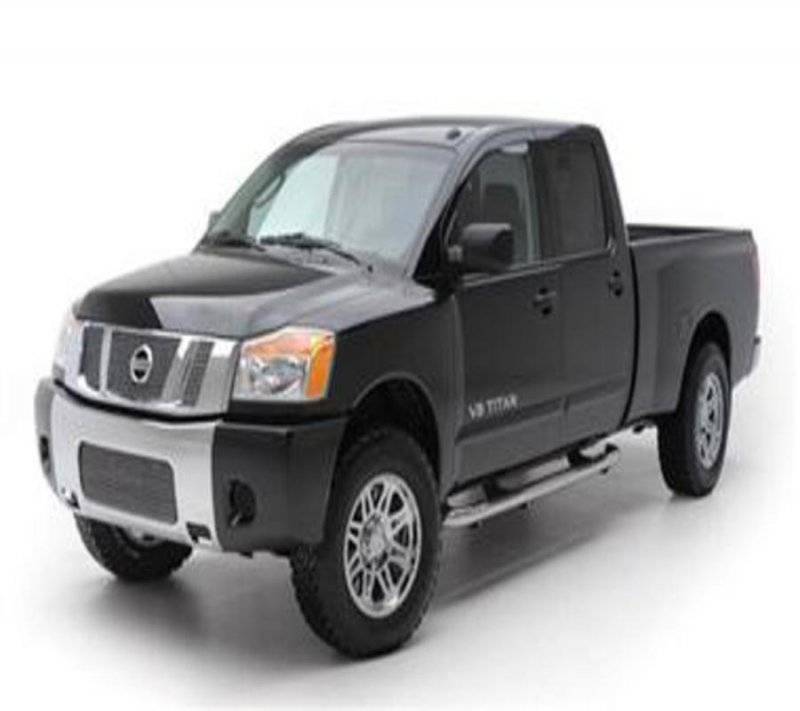 Smittybilt 2004-2015 Nissan Titan Extended Cab Sure Steps 3" Side Bar Stainless Steel NN1440-S4S