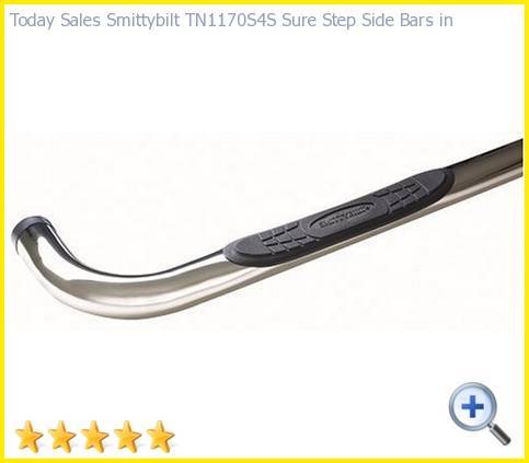 Smittybilt 2005-2019 Toyota Tacoma Extended Cab Sure Steps 3" Side Bar Stainless Steel TN1170-S4S