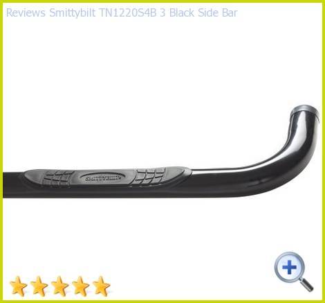 Smittybilt 2007-2018 Toyota Tundra Crew Max Sure Steps 3" Side Bar Gloss Black TN1220-S4B