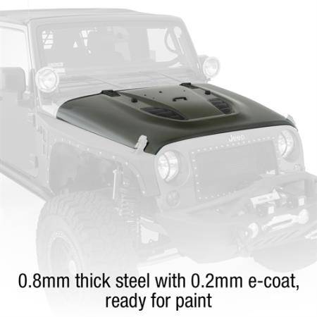 Smittybilt 2007-2018 Jeep Wrangler JK SRC Stingray Hood 76400