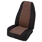 Smittybilt 1991-1995 Jeep YJ Neoprene Front Rear Seat Cover Set Tan 471125