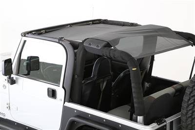 Smittybilt 1997-2006 Jeep Wrangler TJ CLOAK Extended Mesh Top 95600