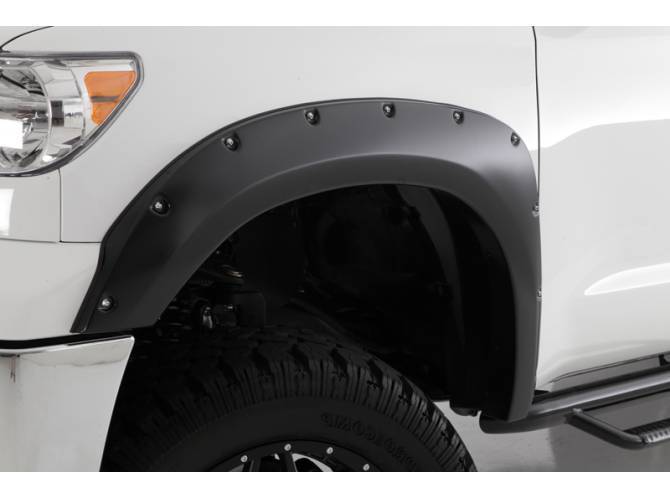 Smittybilt 2007-2013 Chevrolet Silverado 1500 FITS 5.8' BED M1 Fender Flares Bolt on BLK 17293