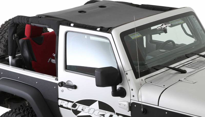 Smittybilt 2007-2018 Jeep Wrangler JK -2 Door CLOAK Extended Mesh Top 95100