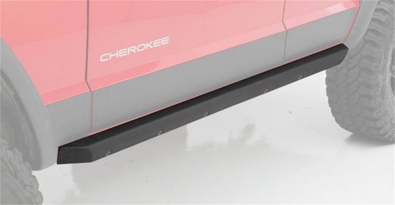 Smittybilt 2007-2018 Jeep Wrangler JK 4 Door Atlas XRC Rock Sliders With Step 76898
