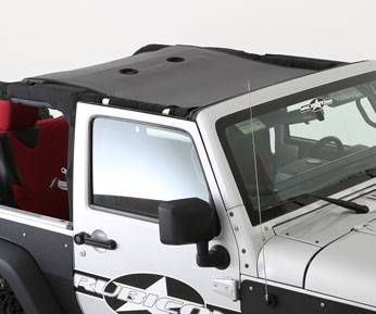 Smittybilt 2007-2018 Jeep Wrangler JK 4 Door CLOAK Extended Mesh Top 95500