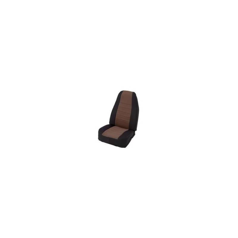 Smittybilt 2013-2018 Jeep JK 4 Door Neoprene Front Rear Seat Cover Set Tan 471625