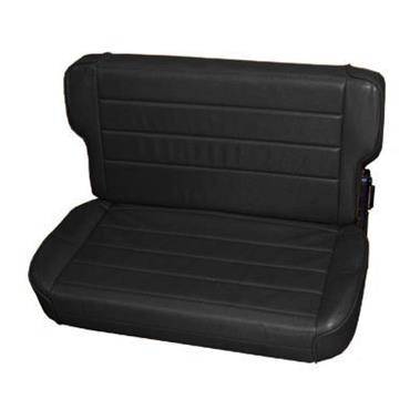 Smittybilt 1997-2006 Jeep Wrangler TJ Seat Rear Fold Tumble Denim Black 41515
