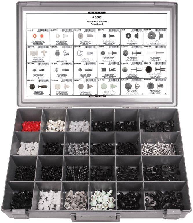 Disco Mercedes Retainers Assortment 530 PCS 8803