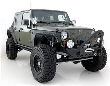 Smittybilt 2007-2018 Jeep Wrangler JK SRC Front Stinger Bumper Black Textured 76524
