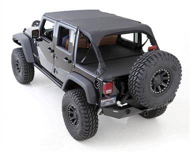 Smittybilt 2007-2009 Jeep Wrangler Rubicon JK 4dr Unlimited Summer Top Bundle SEALJK0709435