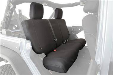 Smittybilt 2003-2006 Jeep Wrangler Rubicon TJ Unlimited Black G.E.A.R. Custom Fit Rear Seat Cover 56647601