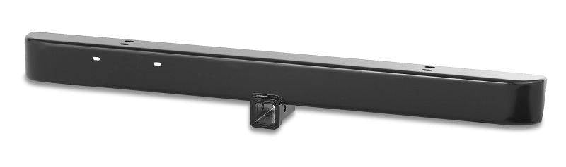 Warrior 1997-2006 Jeep Tj Wrangler Front Standard Bumper With Hitch Black 525