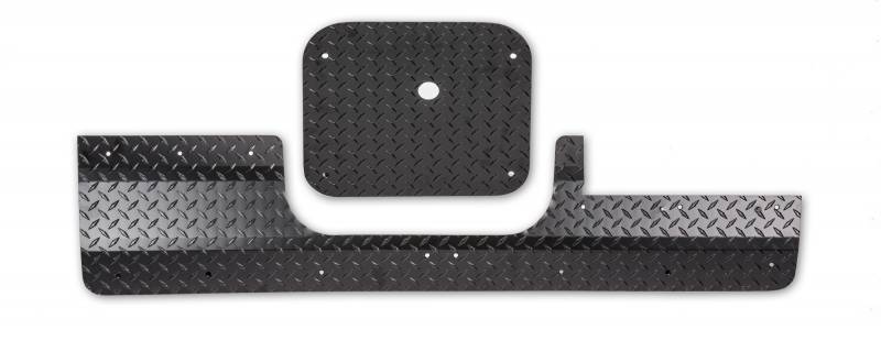 Warrior Toyota Fj Cruiser Tailgate Combo Center and Lower Covers Steel S3950