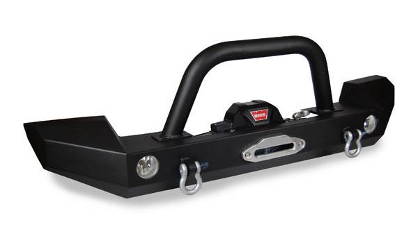 Warrior 2007-2017 Jeep Jk Wrangler Full Width Front Bmpr With 3" 14 Degree Kickback Brushguard 59930